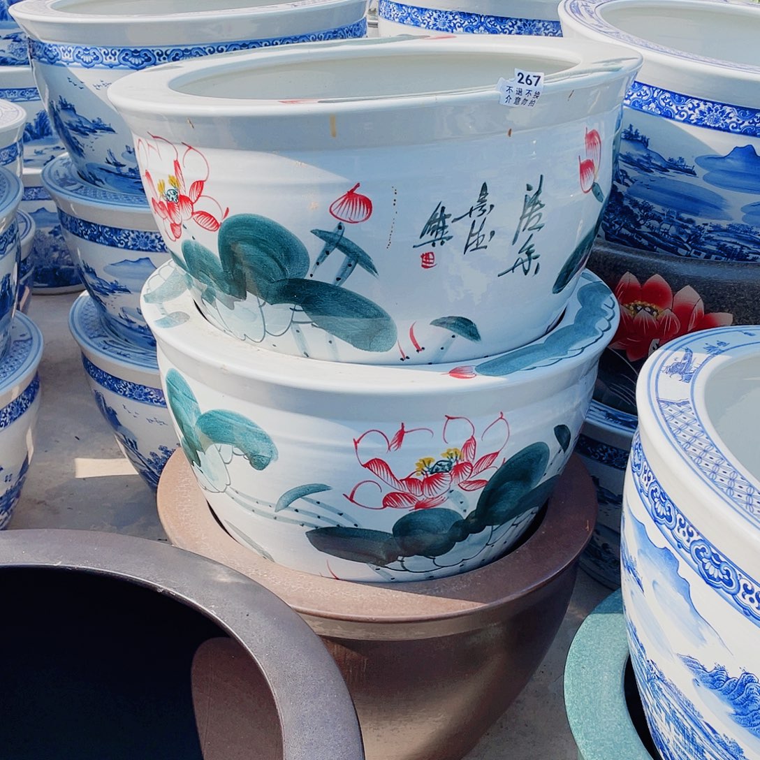 缸瓷器66高度43瓷器