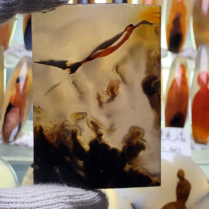 未镶嵌玛瑙/玉髓珠宝半成品106