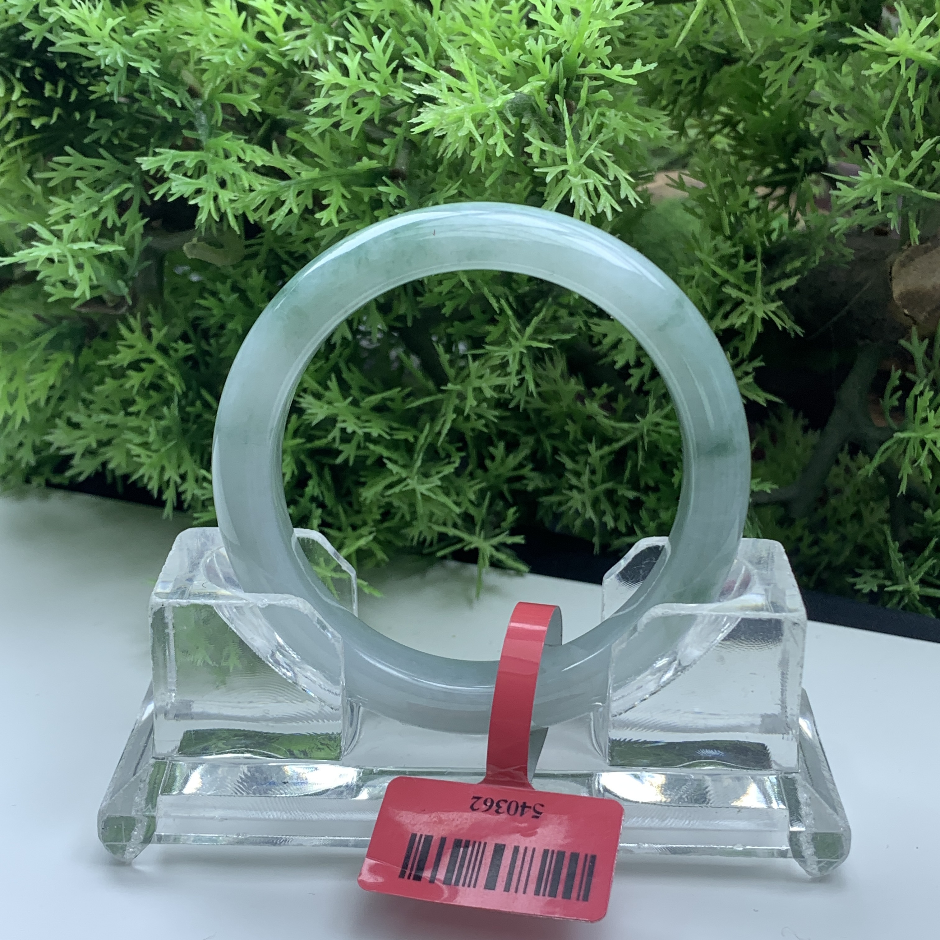 【刘思懿】天然缅甸A货翡翠手镯-U-10