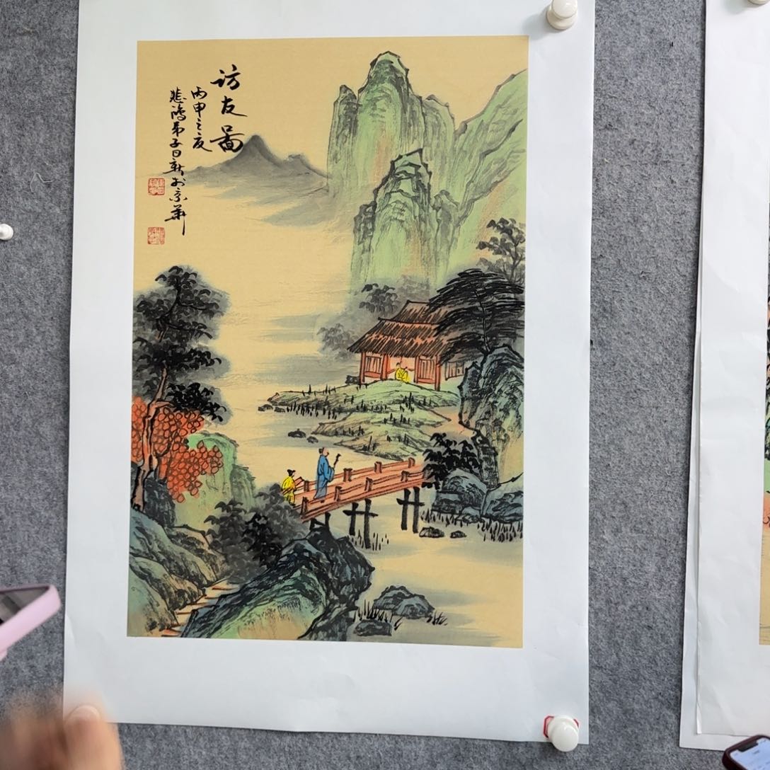 书法作品多次参加