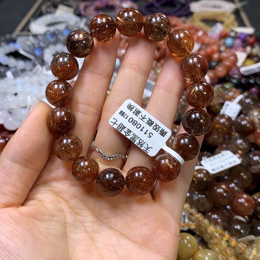 水晶手链未镶嵌，