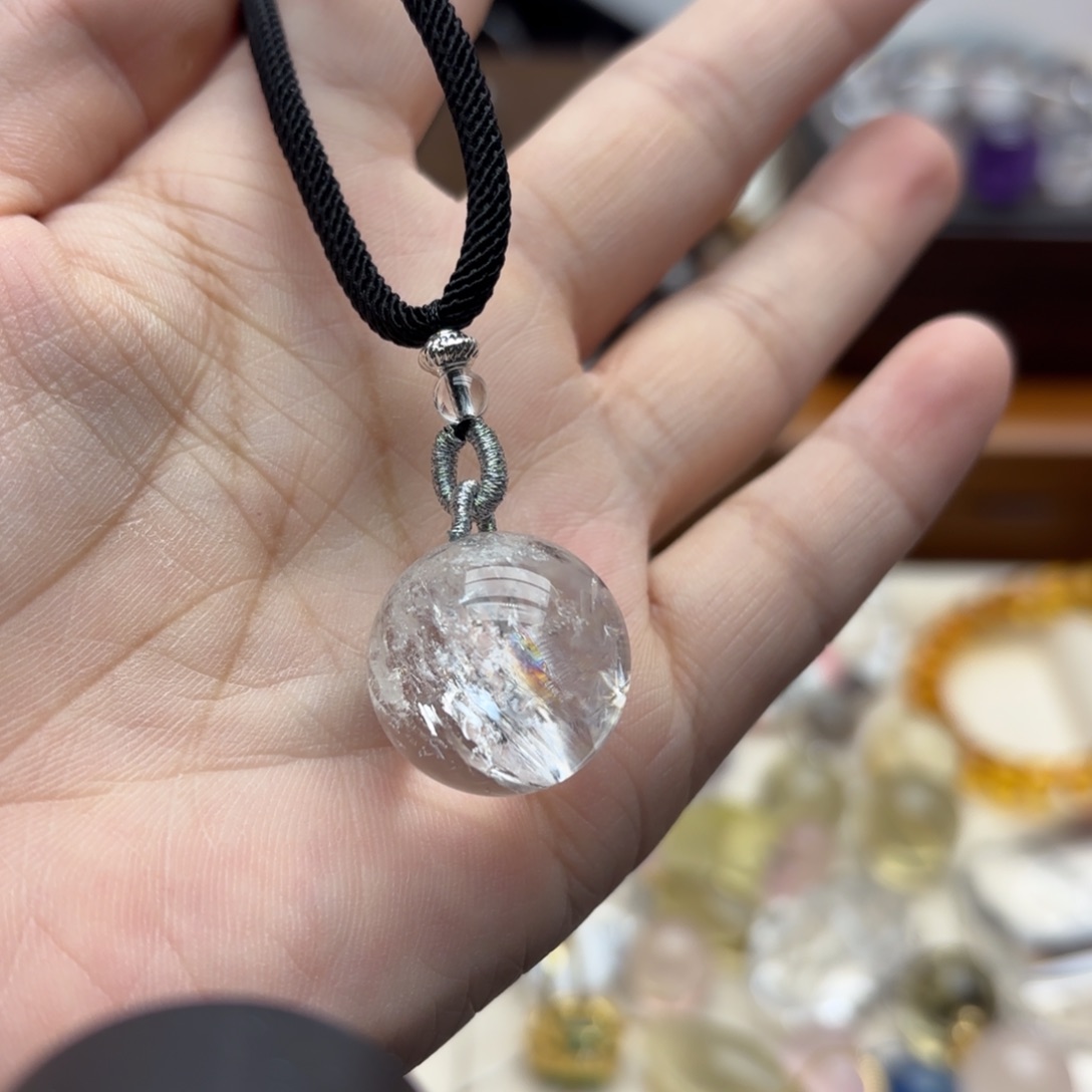 未镶嵌手链水晶吊坠