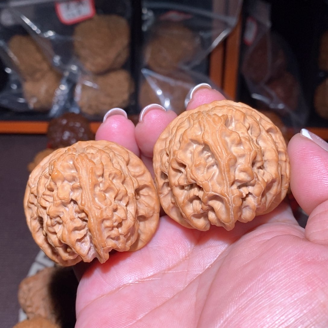 文玩核桃把件苹果