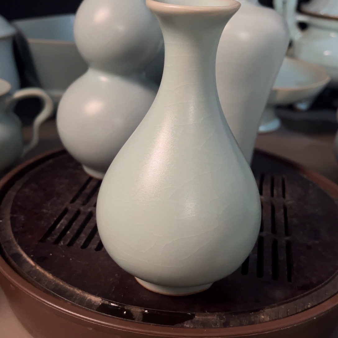原矿仿古釉水玉壶春