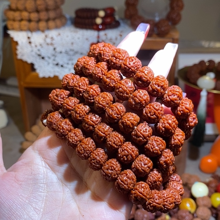 阿***姐手串金刚菩提136玉华树王爆肉108一物