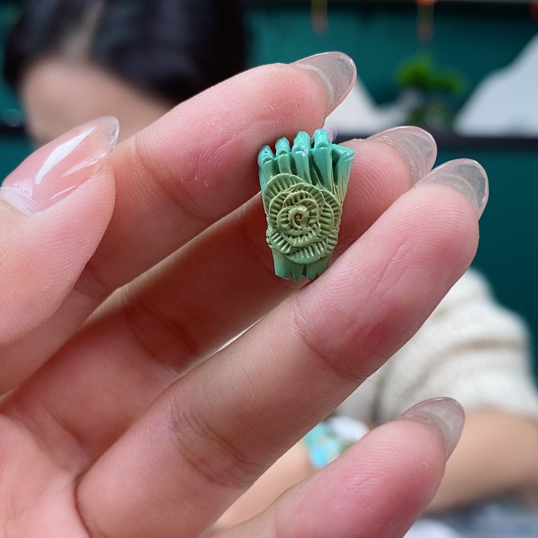 绿松石珠宝奇石未镶嵌