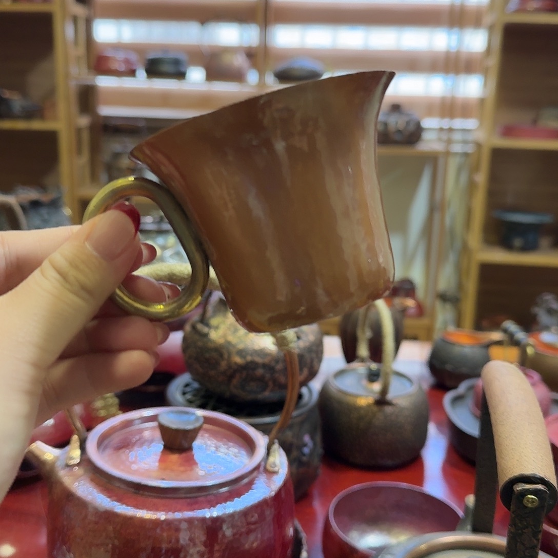 紫铜手工制作摆件