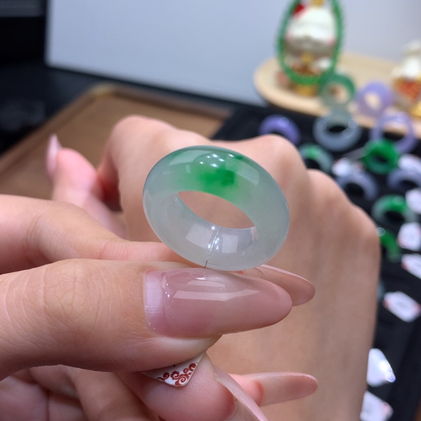 【闪购商品】未镶嵌戒指翡翠11-12