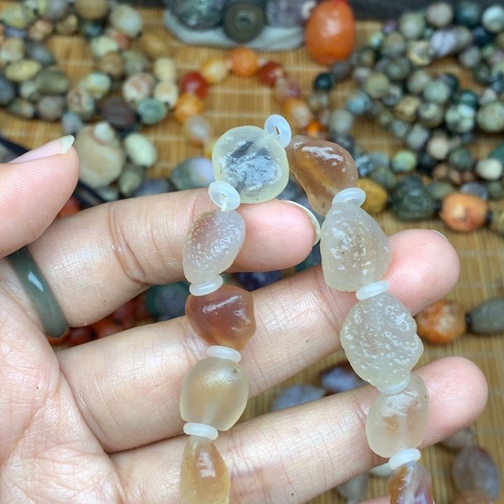 玛瑙/玉髓珠宝半成品未镶嵌飞*