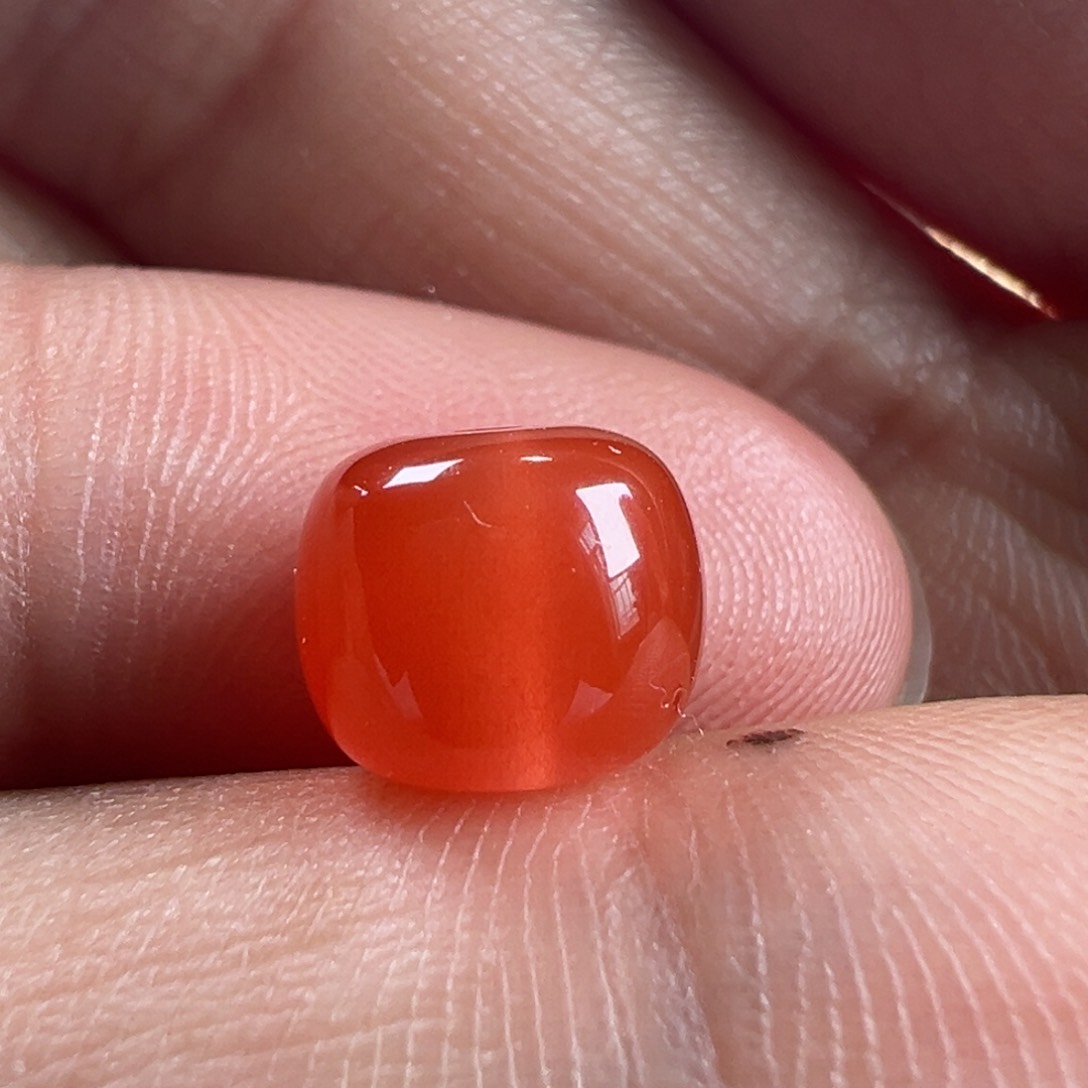 南红玛瑙老型8.4*7.2未镶嵌