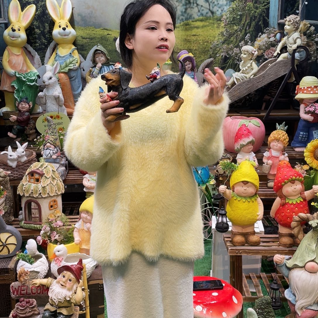 摆件花园摆件红红火火