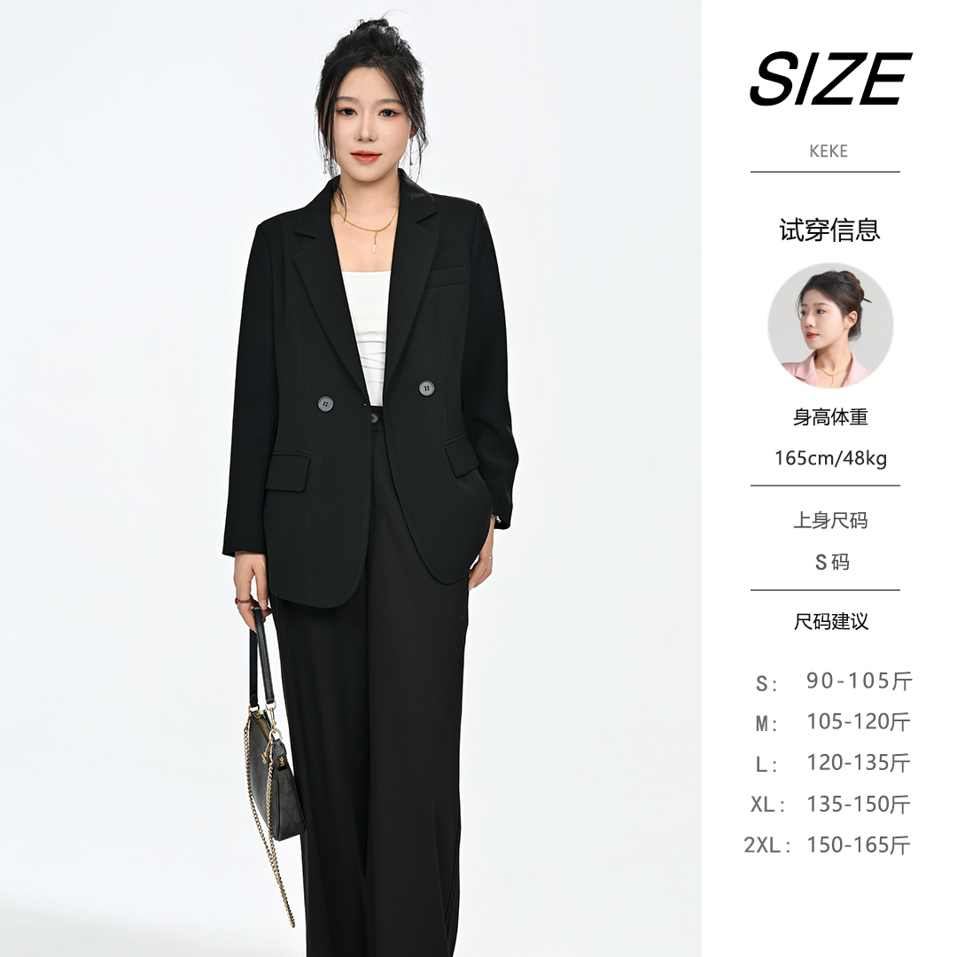 【雅宝1030】2025秋装新款轻熟风一粒扣西装外套女宽松休闲西服女装
