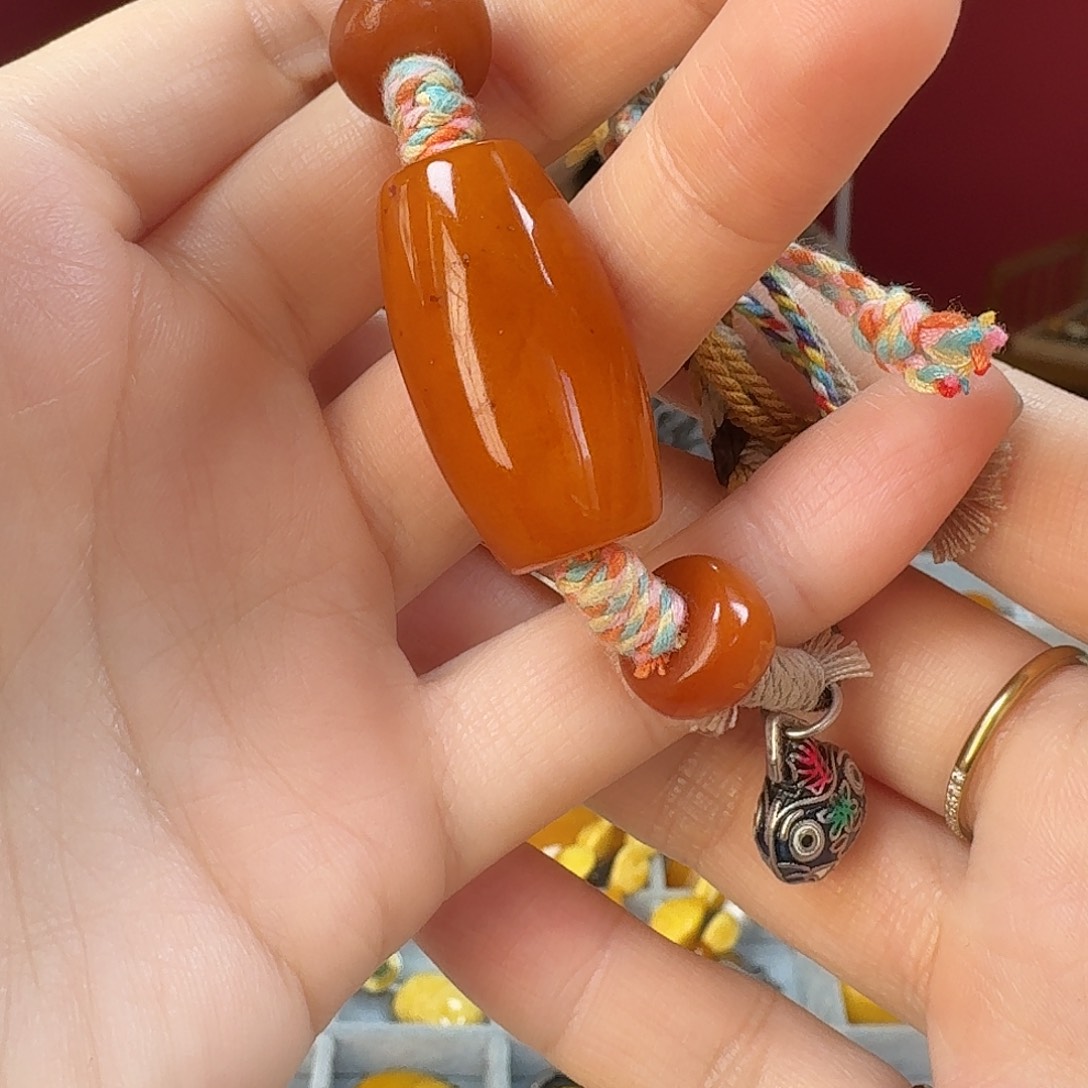 蜜蜡未镶嵌手链手串