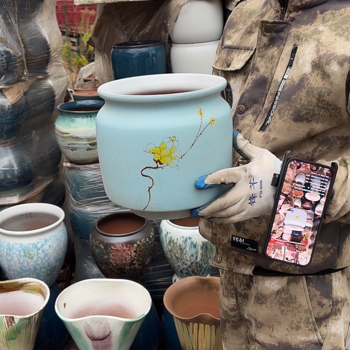 高度21厘米口21厘米