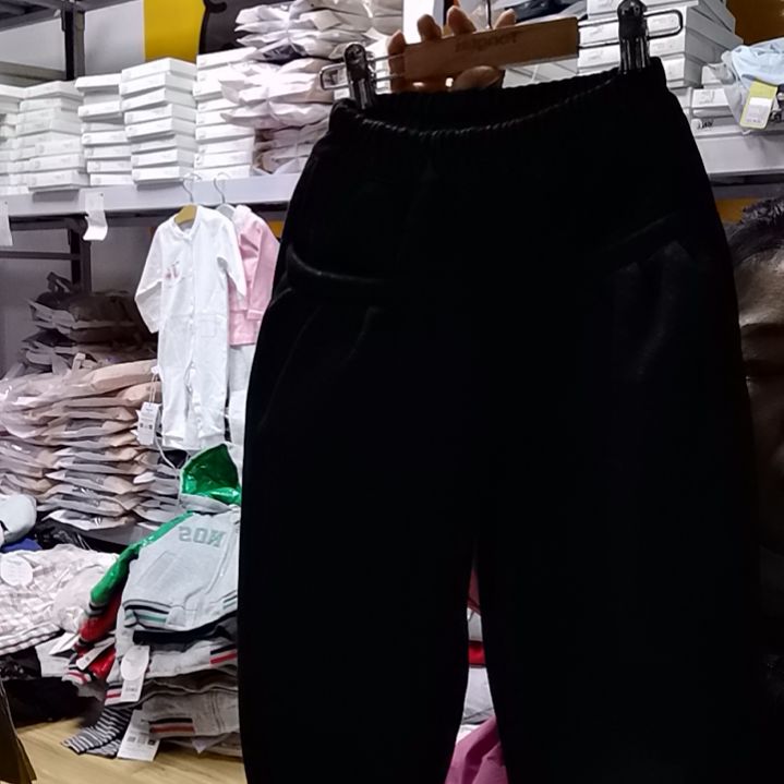 120码加绒运动裤女宝名