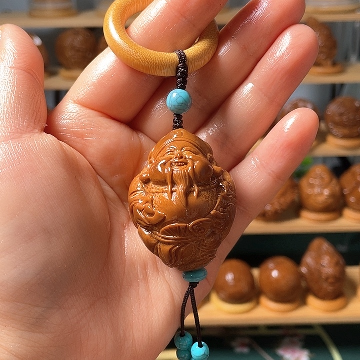 橄榄核手串/手链财神手把