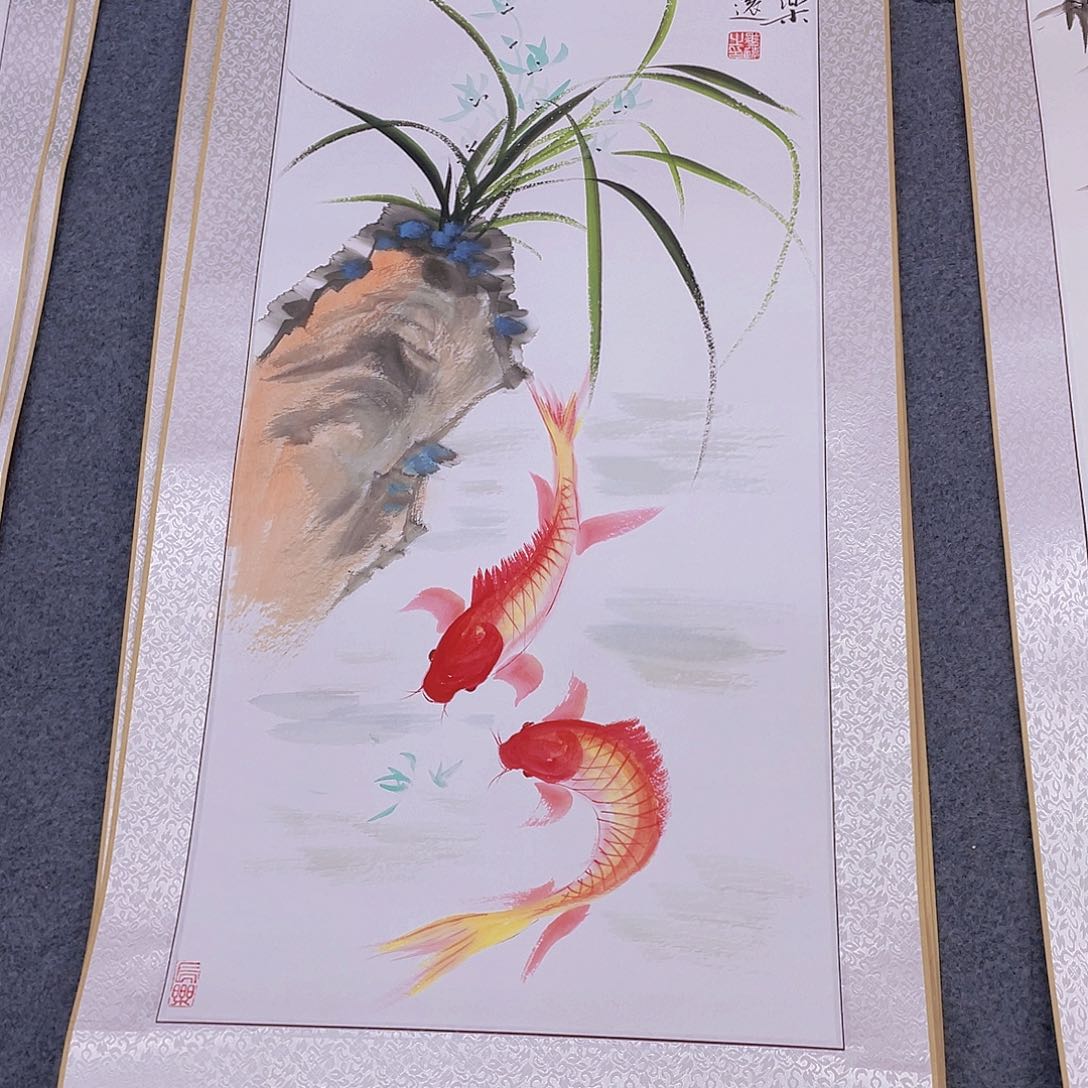 国画手绘作品欣赏与