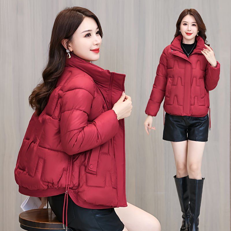 冬装2025新款棉服女短款时尚宽松小个子棉衣冬季保暖百搭棉袄外套