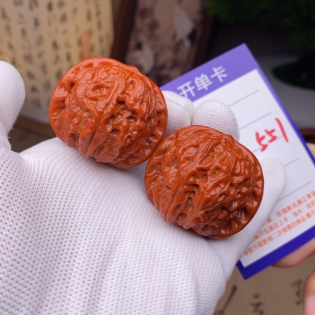把件文玩核桃40血麒麟551