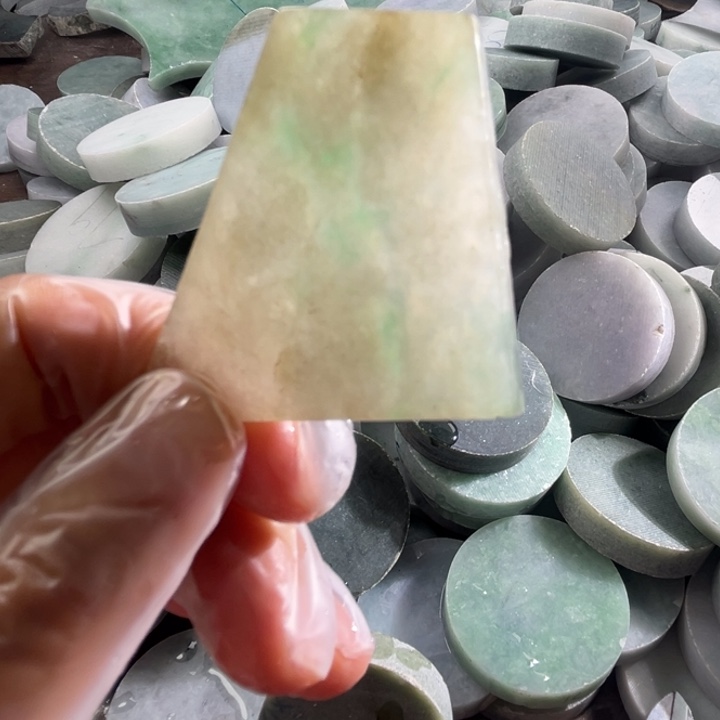 翡翠裸石天然A货翡翠