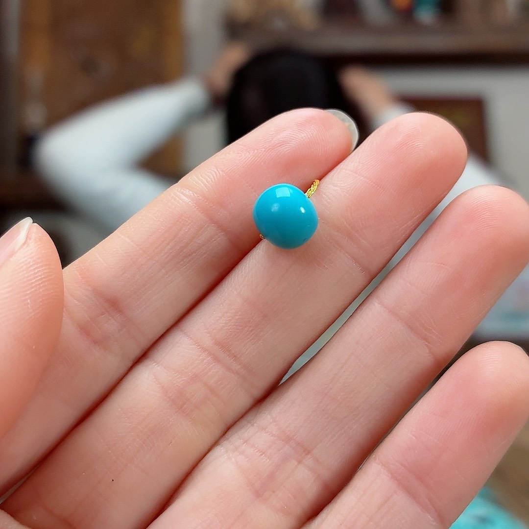 未镶嵌绿松石珠宝奇石