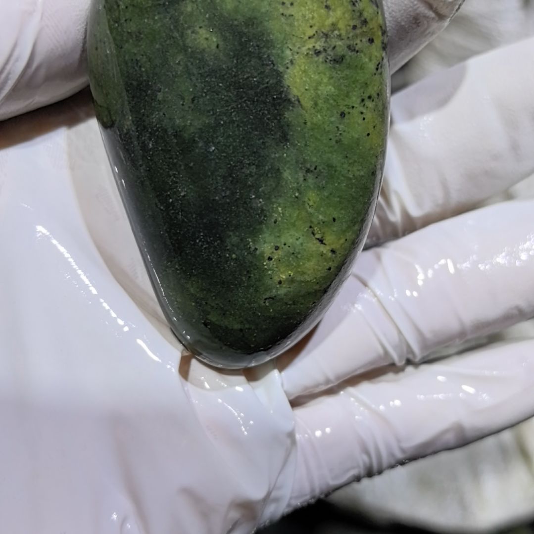 玄***刀藏玉药王石原石一个