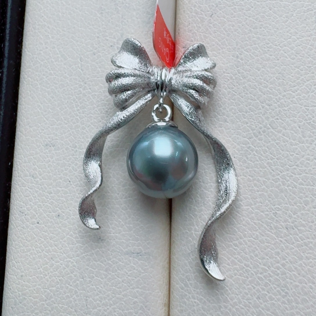 海水珍珠颈饰银S925镶嵌@@hd242