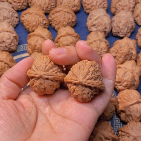 【闪购商品】吊坠文玩核桃夏*年白狮子36