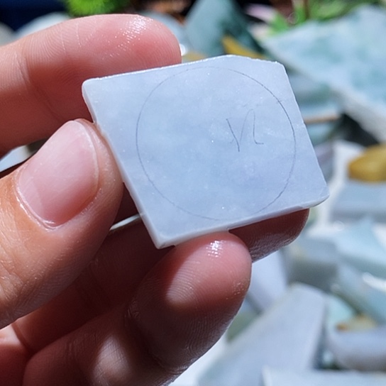 翡翠散珠边角料30