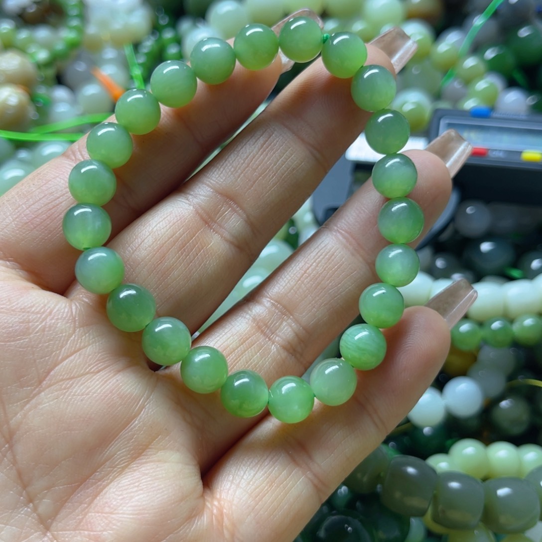 和田玉手链未镶嵌