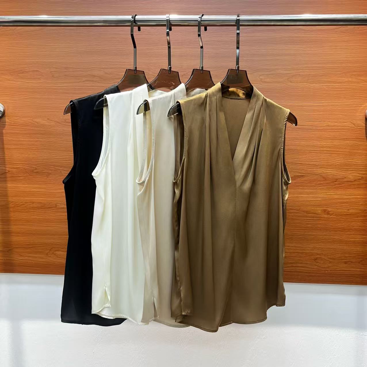 【儒总高定】通勤百搭简约时尚桑蚕丝衬衫2813