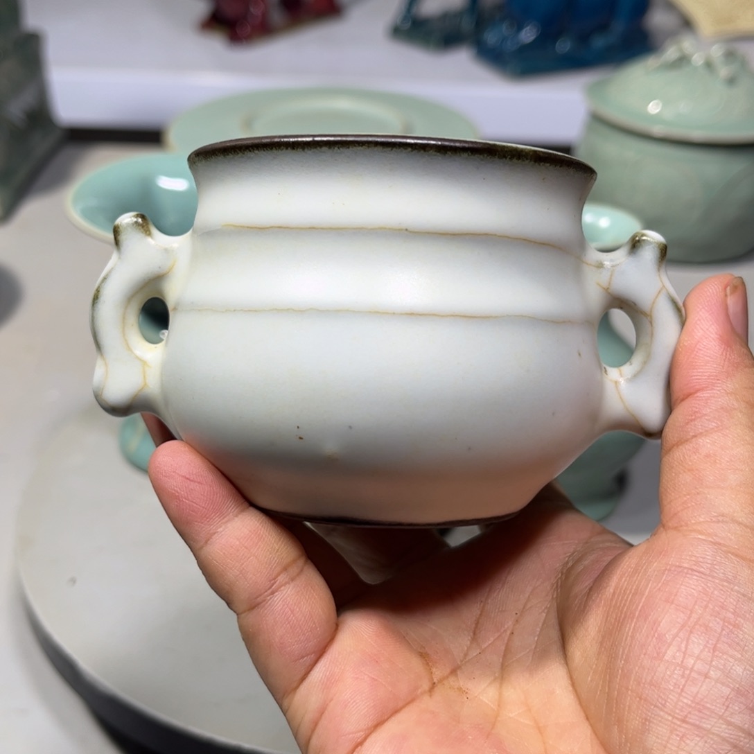 瓶恒*源官窑瓷器品相完美