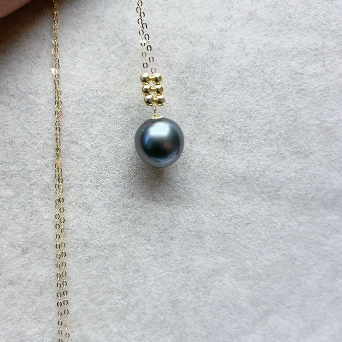 海水珍珠颈饰18K金镶嵌