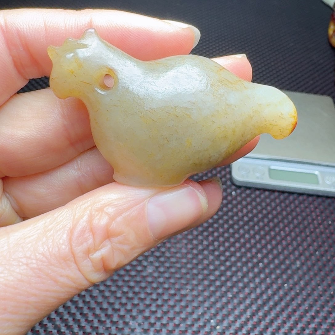 和田玉挂件未镶嵌