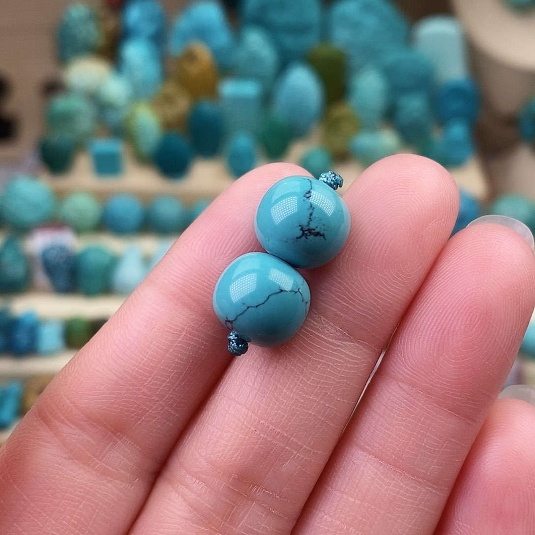 绿松石珠宝奇石未镶嵌