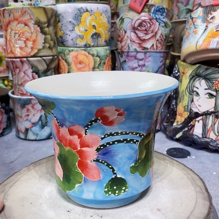 景德镇艺术手绘作品