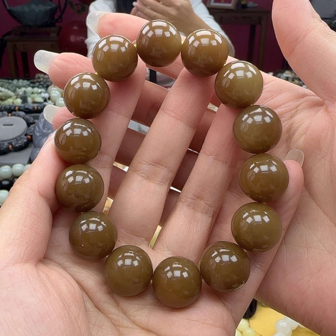 和田玉手链未镶嵌