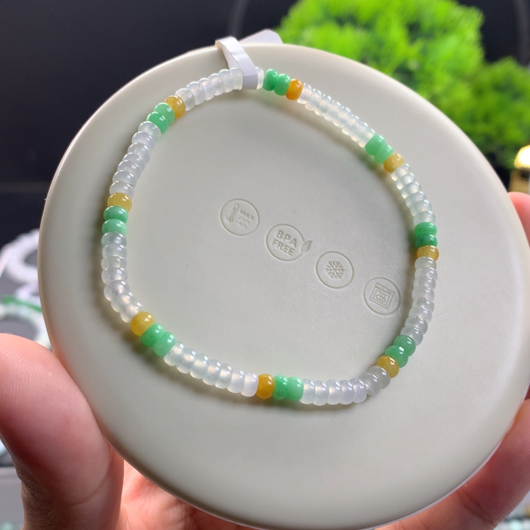 翡翠未镶嵌手链卡4