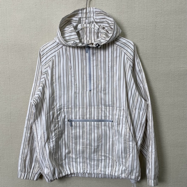 99新 DIOR/迪奥  条纹logo连帽长袖卫衣/46码