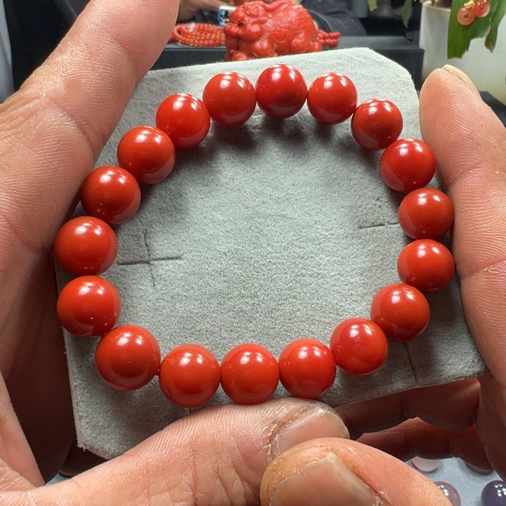 南红玛瑙天然原矿单圈11未镶嵌