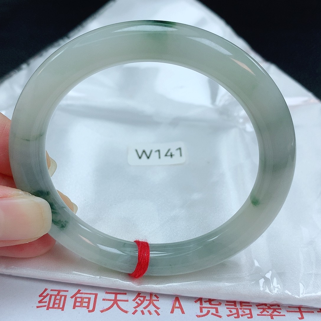 翡翠手镯未镶嵌缅甸天然A货翡翠手镯