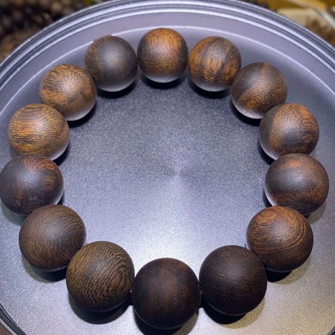 海***司沉香手串沉香手串单圈16