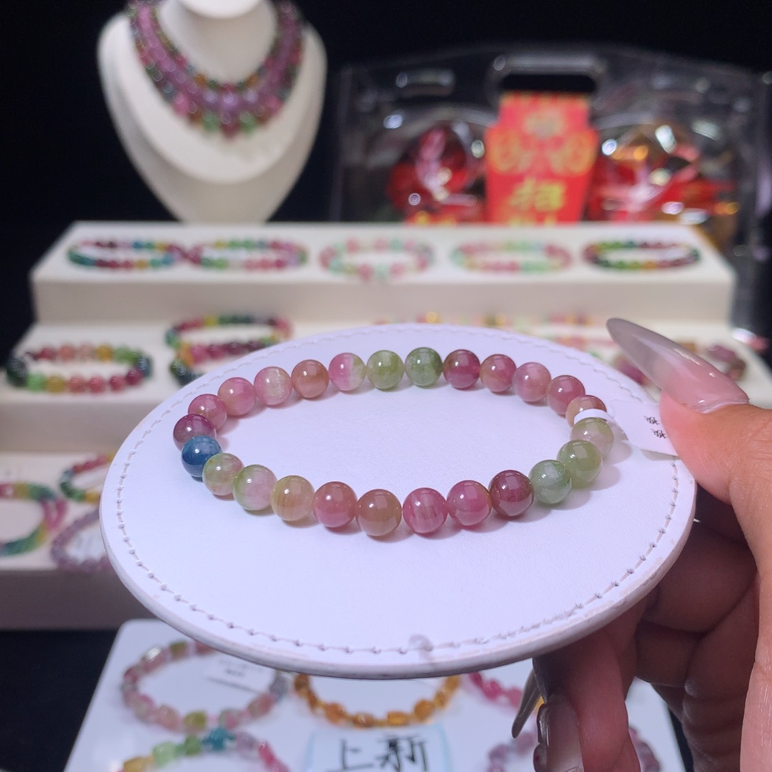 碧玺手链未镶嵌碧玺