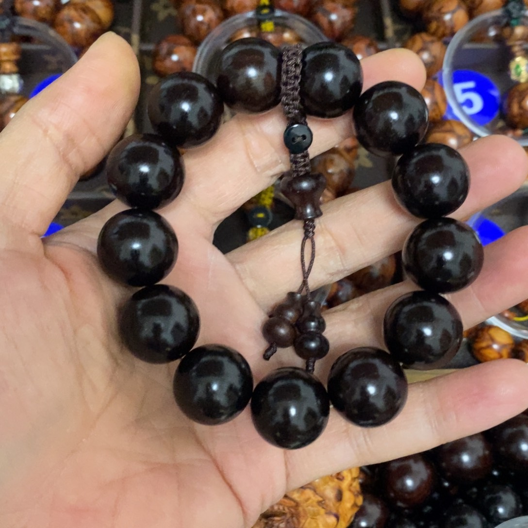 发***3黄花梨/降香黄檀手串/手链1.8金星