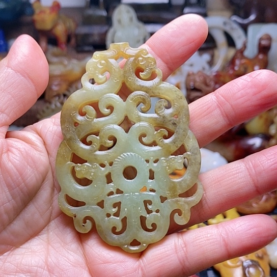 和田玉把件未镶嵌