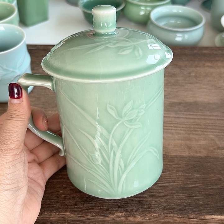小米茶器龙泉青瓷