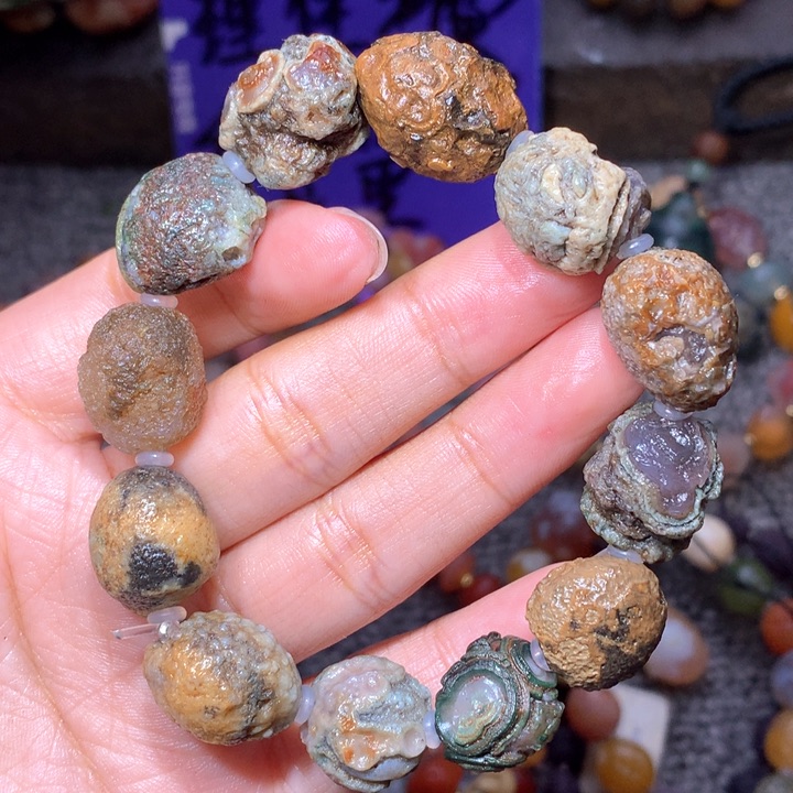 玛瑙/玉髓珠宝半成品未镶嵌