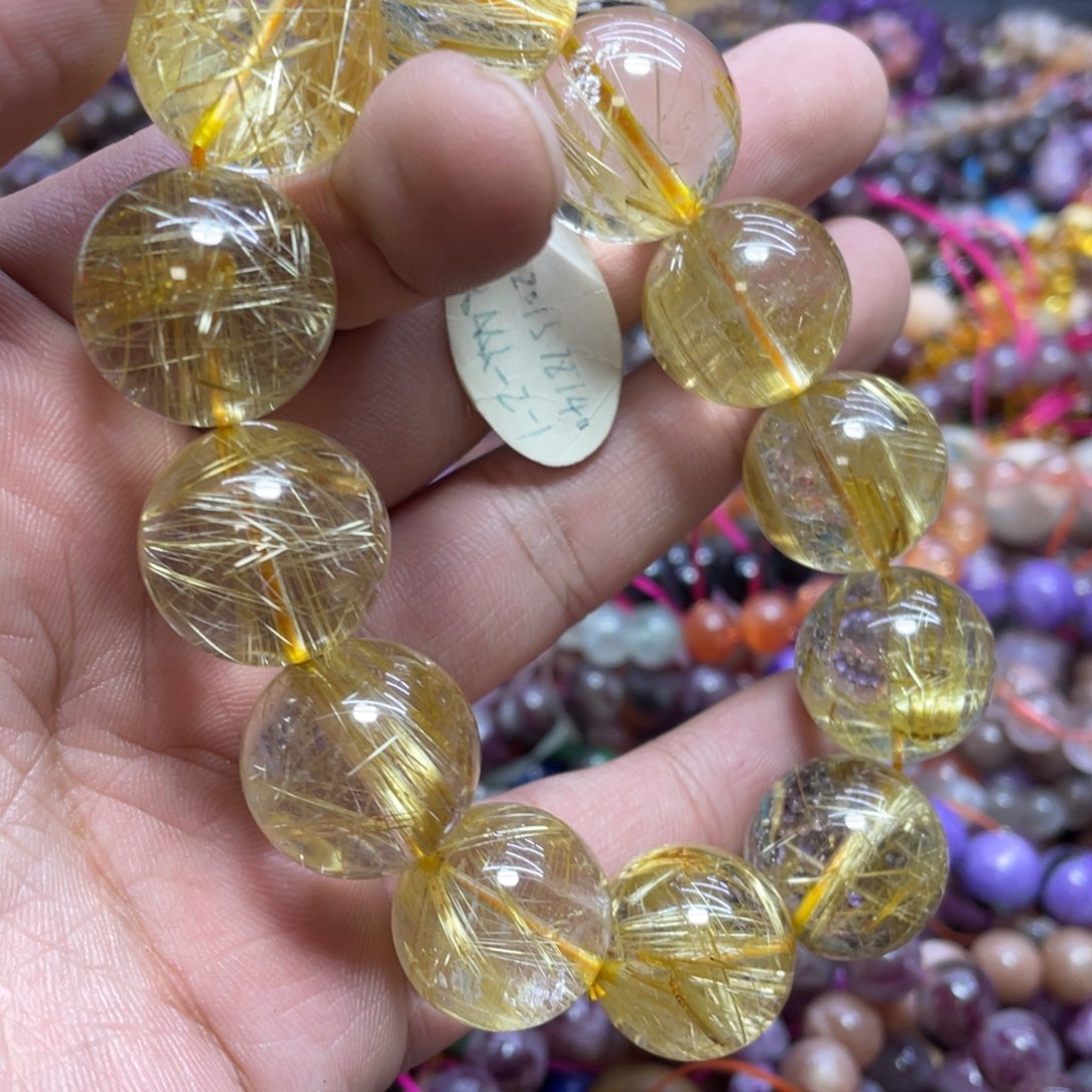 紫晶颈饰银S800镀金镶嵌