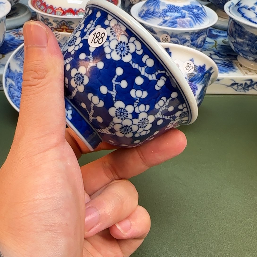 彦祖纯手工手绘茶具188
