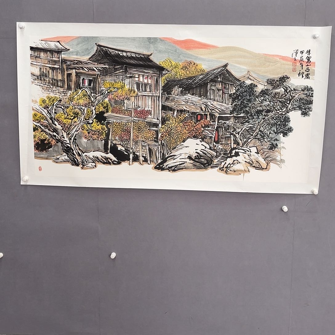 国画亲笔手绘原创